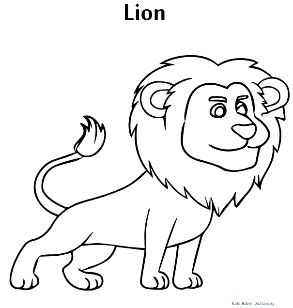 Lion Coloring Book Printable